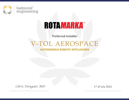 Balmoral Engineering Certifies V-TOL Rota-Fix™ as Preferred Drone installer of Rotamarka™